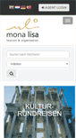 Mobile Screenshot of monalisatourism.com